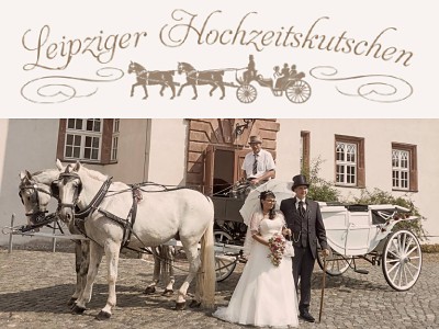 Pferdekutschen Vermietung fr Hochzeit und Trauung in Leipzig