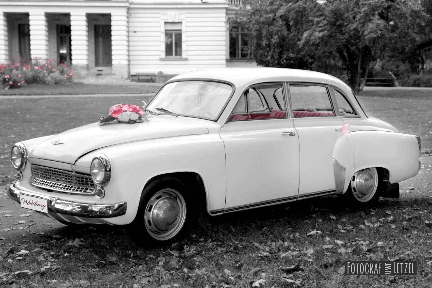 Wartburg 311 DDR Hochzeitsauto mieten (Hochzeitslimousine)