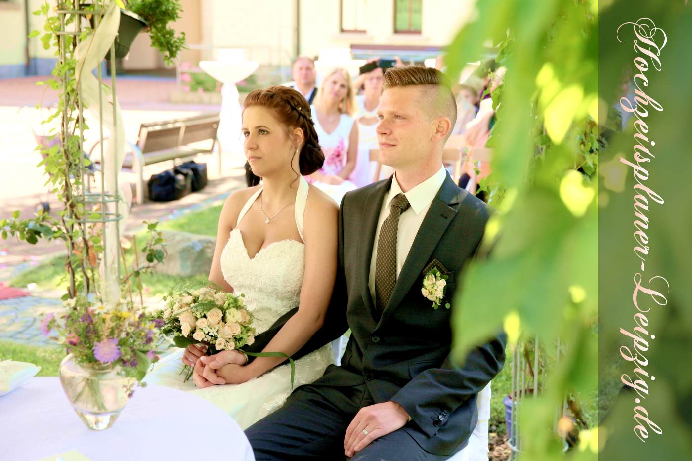Standesamt Zwenkau - Hochzeit im Freien (Pavillon)