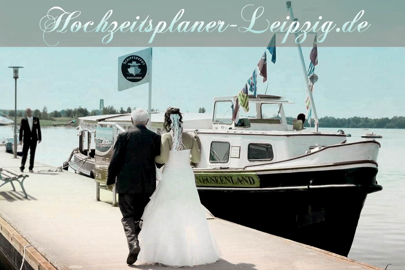 Zwenkau Heiraten auf dem Cospudener See (Schiffshochzeit)